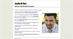 Desktop Screenshot of jacobodevera.com