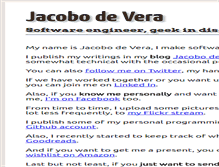 Tablet Screenshot of jacobodevera.com